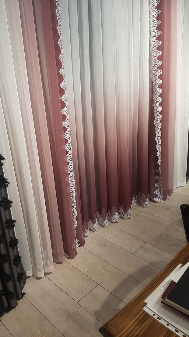 modern tül perde - Görsel 4