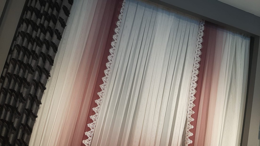 modern tül perde - Görsel 3