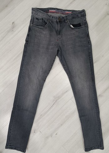 Paul&Shark Koyu Gri Slim Fit Jean