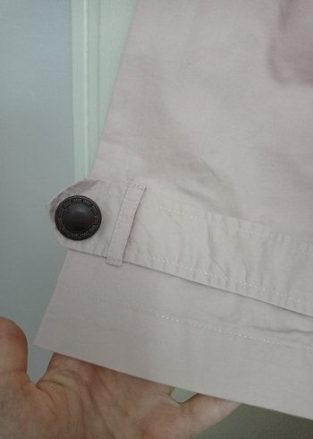 Kadın Pudra Pembe Trençkot - Görsel 5