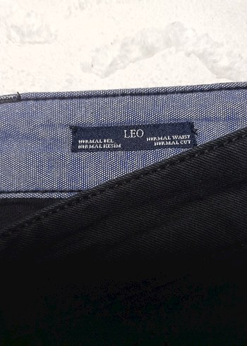 Erkek Siyah Regular Fit Denim Pantolon - Görsel 4