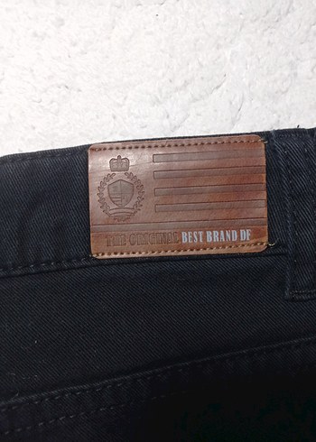 Erkek Siyah Regular Fit Denim Pantolon - Görsel 6