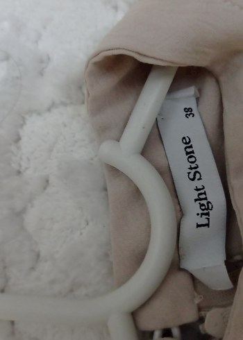 Bej Uzun Kollu Tunik-Elbise - Görsel 8