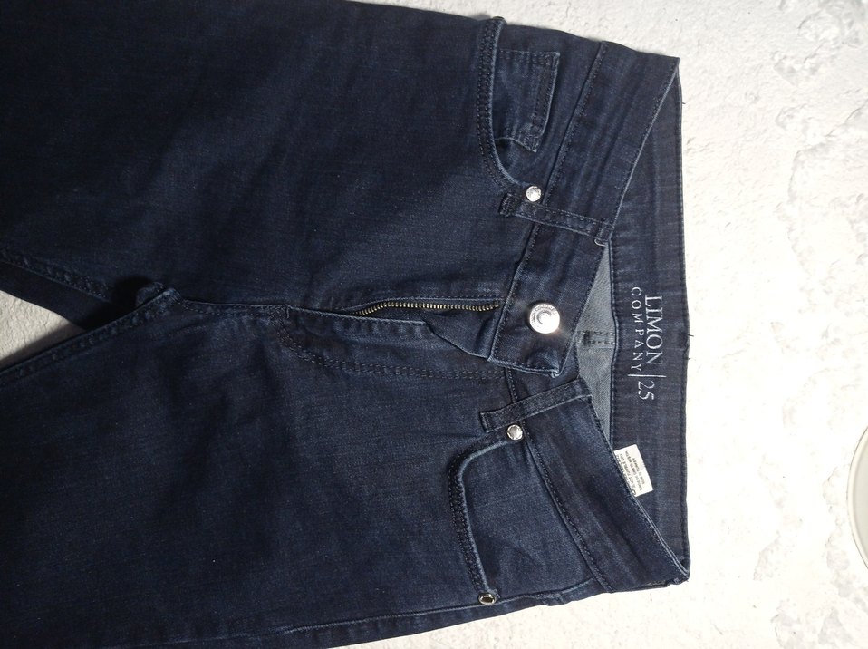 Lacivert Kadın Denim Pantolon - Görsel 2