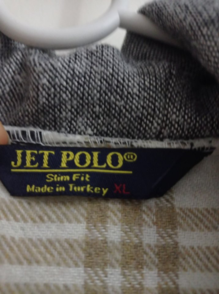 Kareli Kadın Gömlek-Ceket - Görsel 4