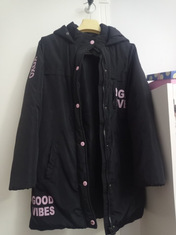 Genç Kız/ Kız Çocuk Şişme Mont - Görsel 2