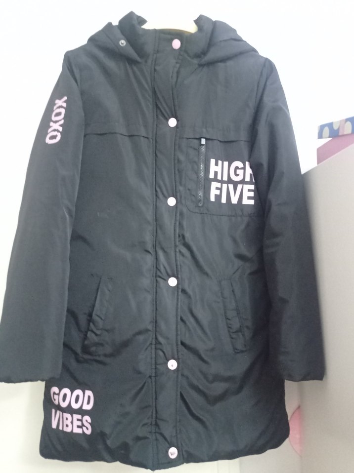 Genç Kız/ Kız Çocuk Şişme Mont - Görsel 4