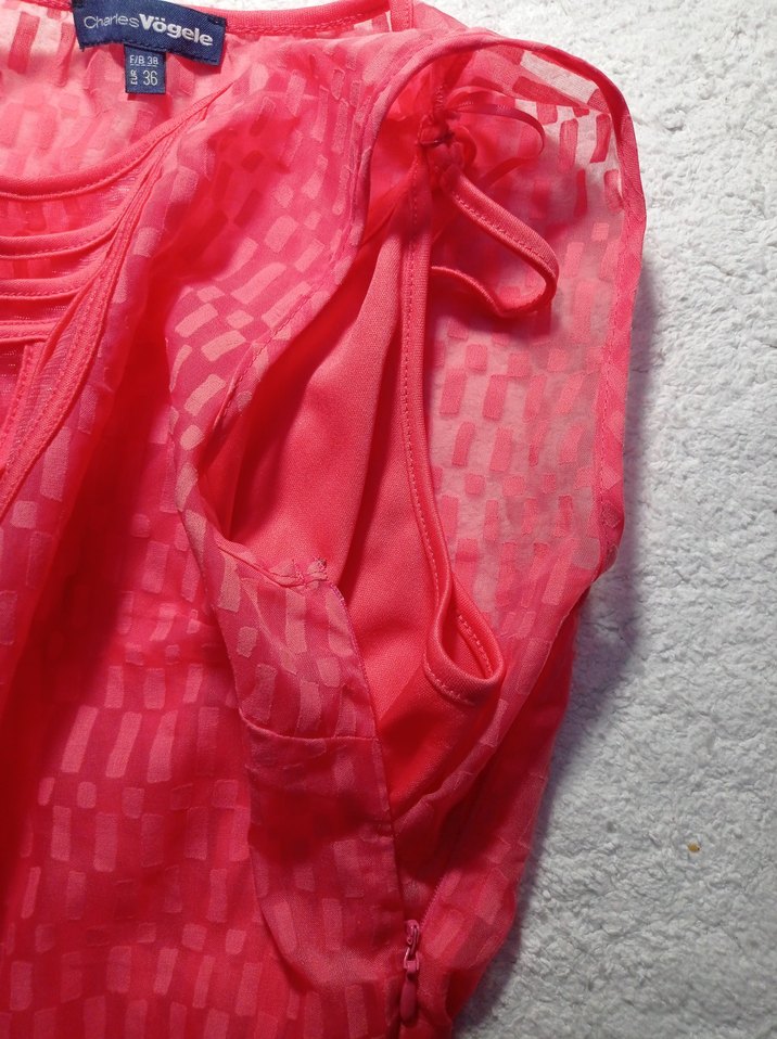 Charles Vögele Narçiçeği Elbise - Görsel 4