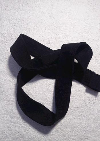 Düğmeli Siyah Kaban - Görsel 4