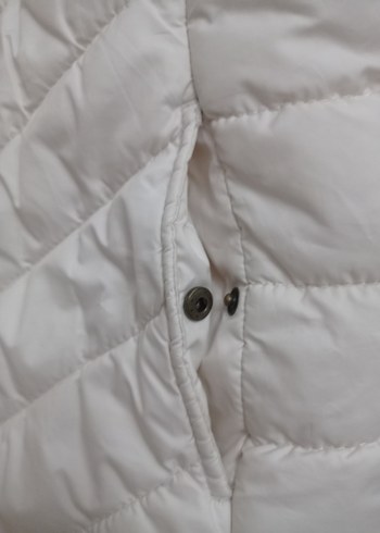 Kadın Beyaz Şişme Yelek - Görsel 3