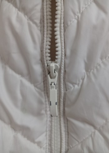 Kadın Beyaz Şişme Yelek - Görsel 2