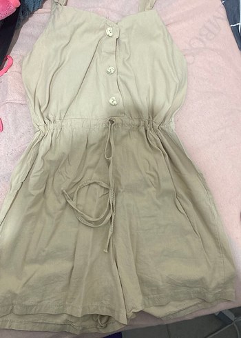 Bej keten tulum - Görsel 2