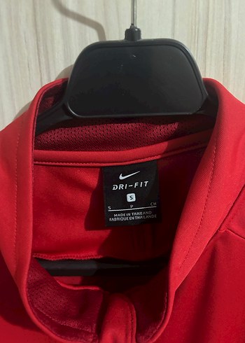 Orjinal nike Kırmızı Fermuarlı Spor Ceket - Görsel 2