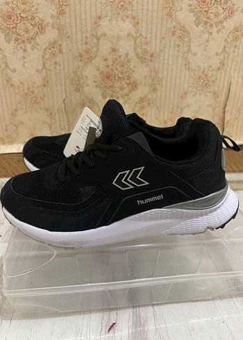 Hummel Siyah Bağcıklı Spor Ayakkabı - Görsel 4