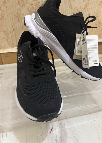 Hummel Siyah Bağcıklı Spor Ayakkabı - Görsel 3