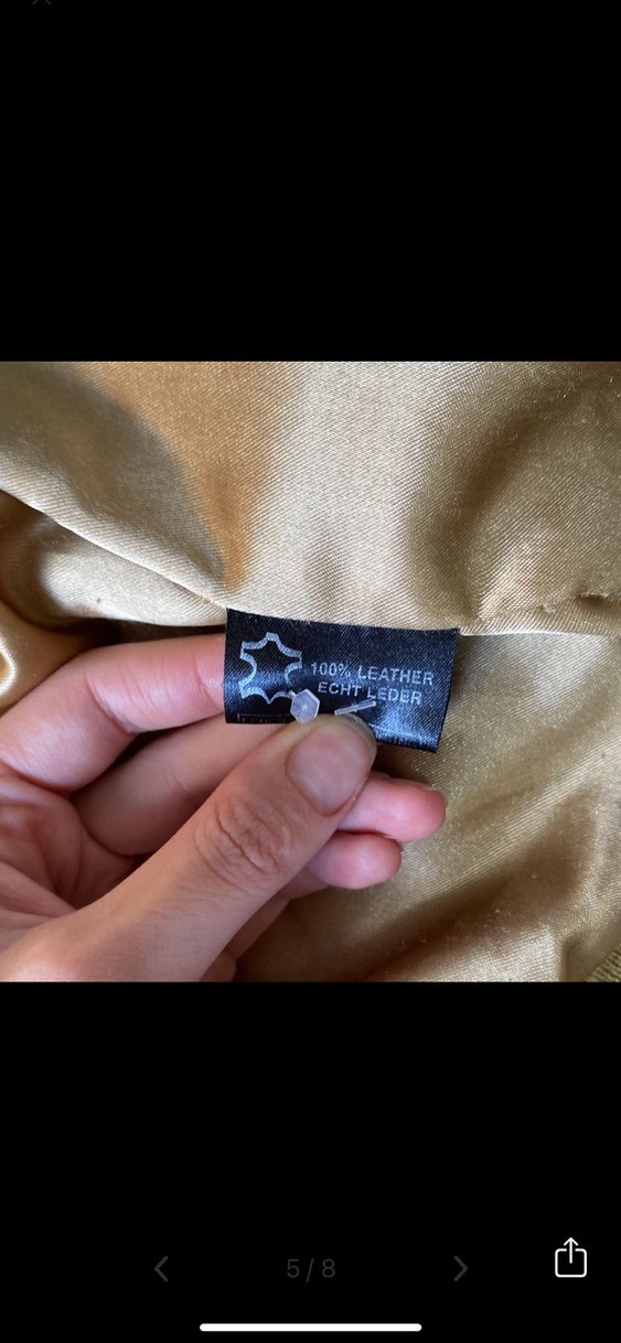 Vintage Henry Morell Hakiki Süet Deri Bomber Ceket - Görsel 5