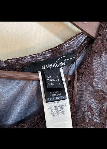 Mango Dantel Elbise - Görsel 2