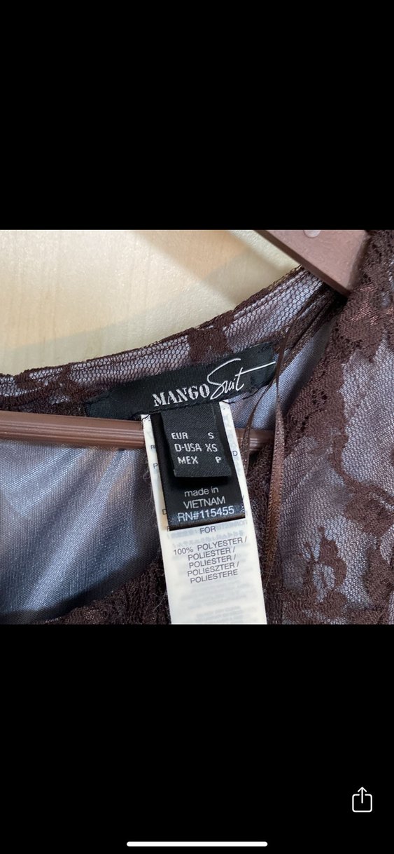 Mango Dantel Elbise - Görsel 2