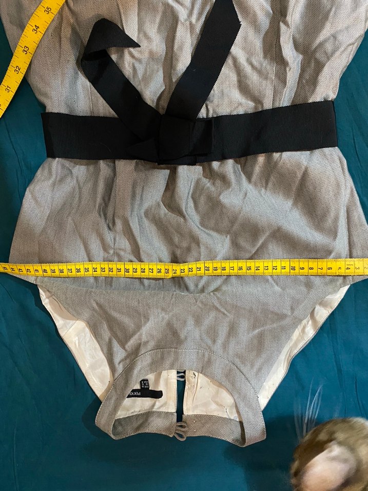 Y2K İpekyol Yün-İpek Midi Kalem Elbise - Görsel 3