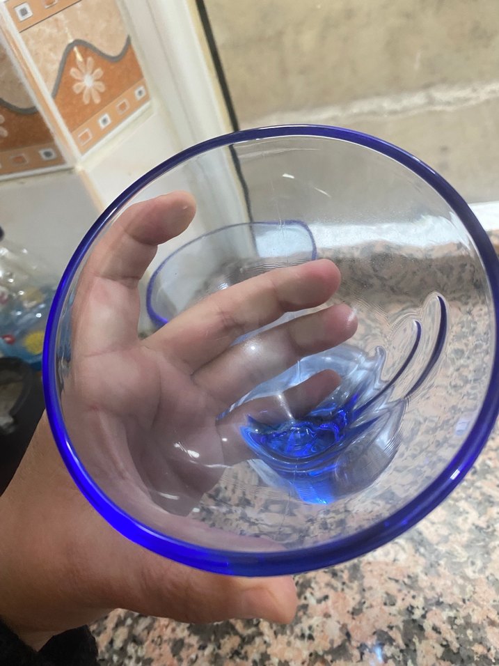 Renkli Mavi Ayaklı Kase Bardaklar - Görsel 3