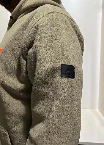 New Balance Kapüşonlu Rahat Kesim Erkek Sweatshirt - Görsel 5