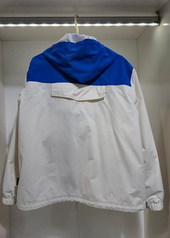 Napapijri Erkek Beyaz Mavi Fermuarlı Rüzgarlık - Görsel 7