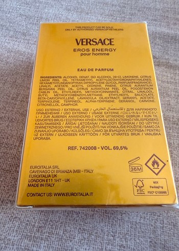 Versace Eros Energy Erkek Parfümü 50 ml - Görsel 2
