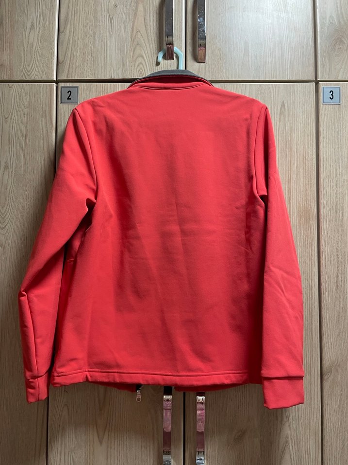 Fermuarlı Kırmızı Kadın Ceket - Görsel 4