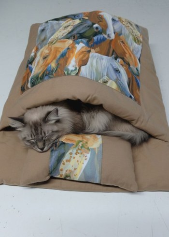 pofidik kedi yatağı - Görsel 6