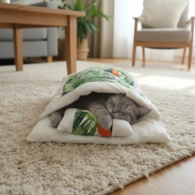 pofidik kedi yatağı - Görsel 3