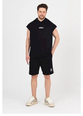 hoodraze sıfır kol kapşonlu tişört - Görsel 2