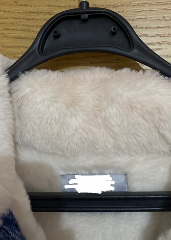 Kadın Gri Kısa Tüylü Denim Ceket - Görsel 8