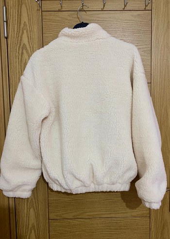 Kadın Beyaz Rahat Puff Mont - Görsel 7