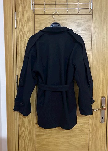 Kuşaklı Siyah Kaban - Görsel 8