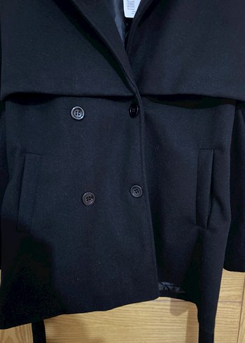 Kuşaklı Siyah Kaban - Görsel 9