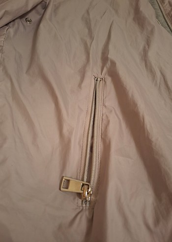 Gri Kapüşonlu Teknik ceket - Görsel 5