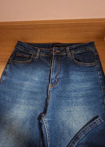 Mavi Kadın Normal Kesim Denim Pantolon - Görsel 2