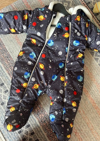 9 Ay Beden Astronot tulum bebek mont