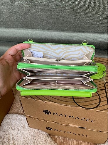 Beden Matmazel cuzdan askılı çanta