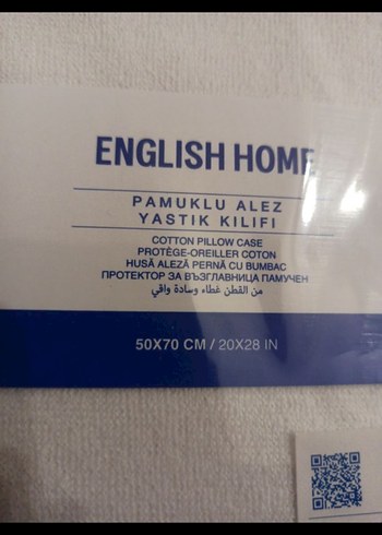 English Home %100 pamuk yastık Alez 2 tane - Görsel 4