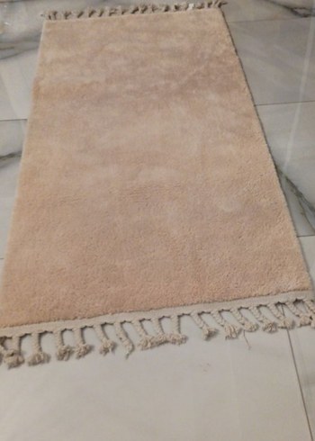 madamcoco Bej Bohem Tarzı Püsküllü Halı 80x150 2 tane fiyatı - Görsel 2