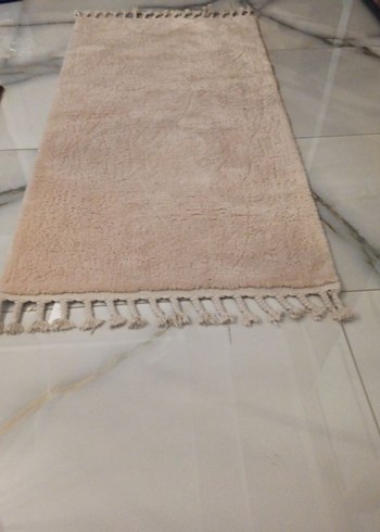 madamcoco Bej Bohem Tarzı Püsküllü Halı 80x150 2 tane fiyatı - Görsel 3