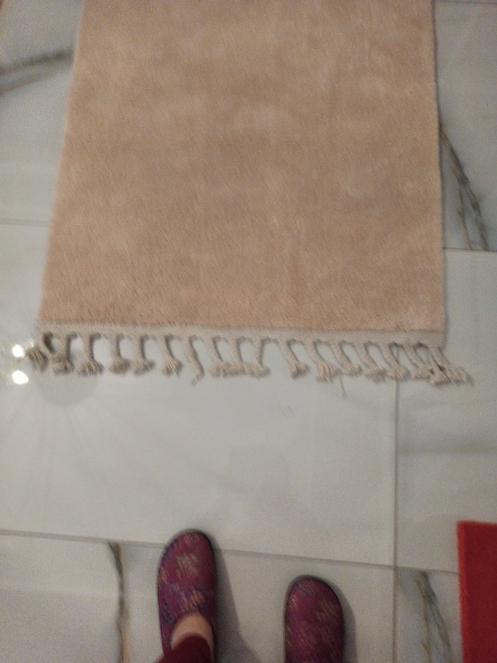 madamcoco Bej Bohem Tarzı Püsküllü Halı 80x150 2 tane fiyatı - Görsel 4