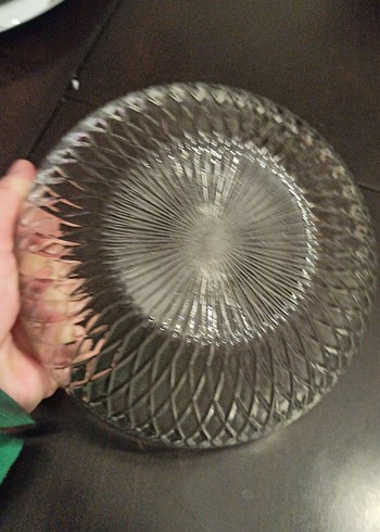 Desenli Kapaklı Cam Kase hiç kullanılmamış temiz defosuz üründür - Görsel 4