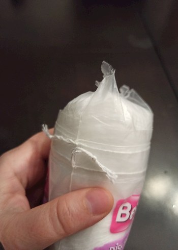 Benri Beyaz Yuvarlak Pamuk Disk 80 tane yeni ürün hiç açılmamış - Görsel 5