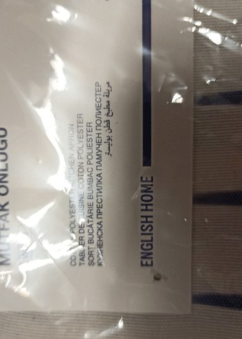 English home mutfak önlüğü yeni paketli ürün - Görsel 3