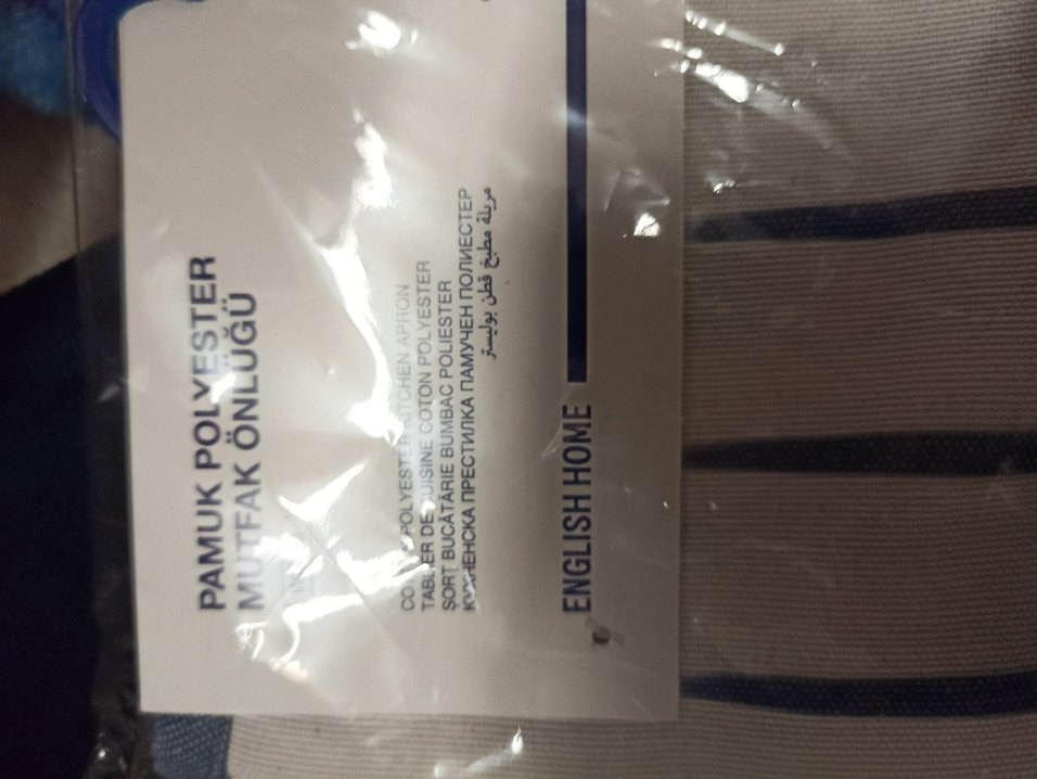 English home mutfak önlüğü yeni paketli ürün - Görsel 3