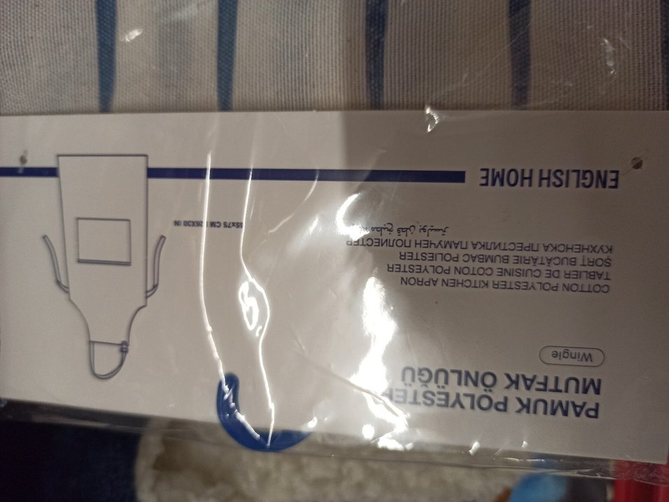 English home mutfak önlüğü yeni paketli ürün - Görsel 4