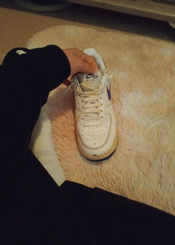 Beyaz Bağcıklı Kadın-erkek Sneaker - Görsel 9