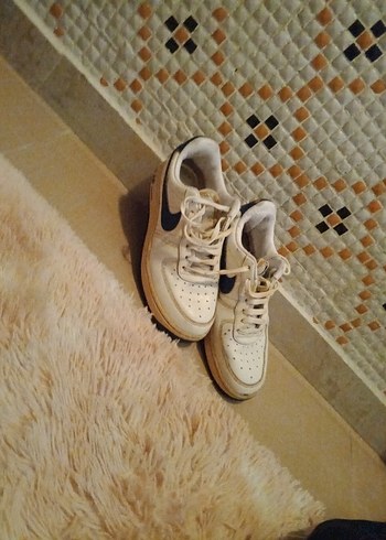 Beyaz Bağcıklı Kadın-erkek Sneaker - Görsel 2